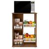 Mueble de Cocina Casanova 1 Puerta Nature / Blanco