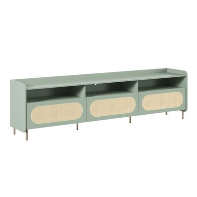 Rack TV Amuv Noa Hasta 80" Verde