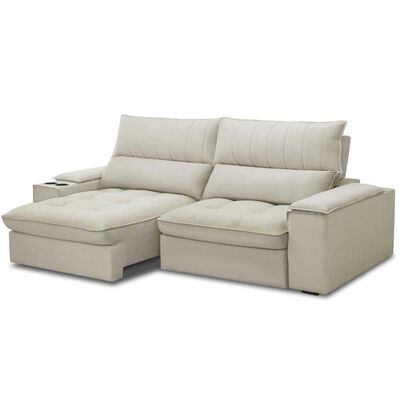 Imagen 2 del producto Sofá Amuv Bariloche Reclinable 3 Cuerpos Beige