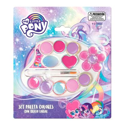Imagen 2 del producto Set Paleta Colores con Brillo Labial My Little Pony Hasbro