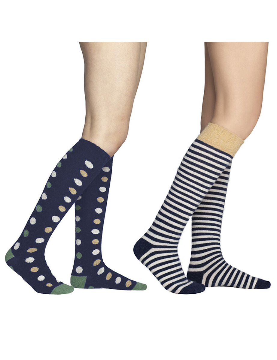 Pack 2 Calcetines Largos Mujer Caffarena