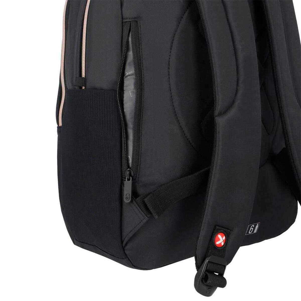 Mochila Notebook Xtrem Kansas 5XT Negro/Rose Gold 15"