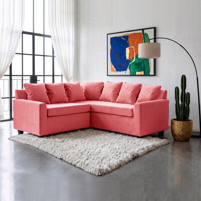LATAM HOME Seccional Latam Home Lucca 3 Cuerpos Palo Rosa