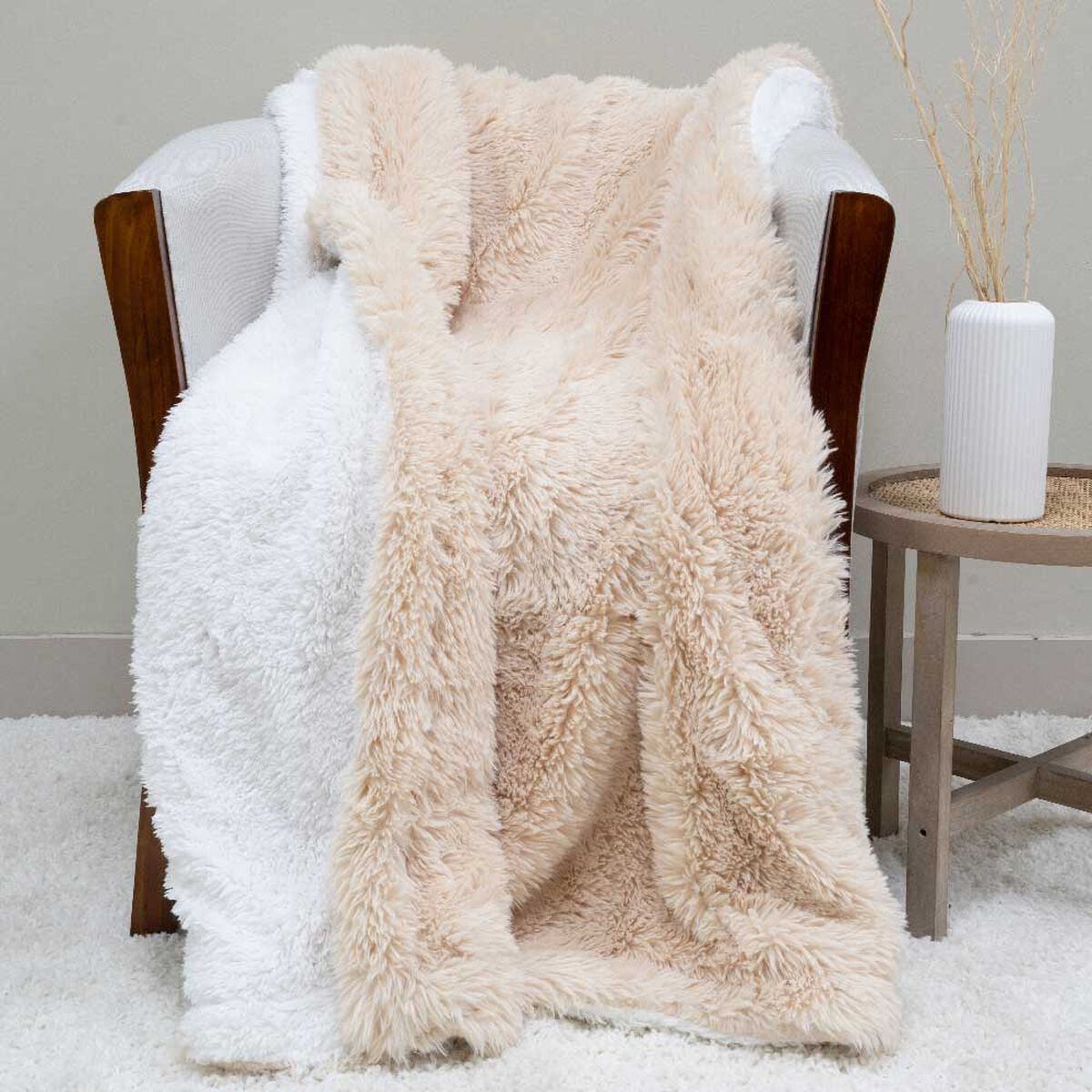Manta Doral Plush Sherpi 127x152 cm D10