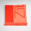 Toalla de Playa Jacquard Lisa Zibel Coral