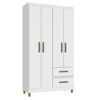 Clóset Vekkahome Lisboa 4 Puertas 2 Cajones Blanco Clóset Vekkahome Lisboa 4 Puertas 2 Cajones Blanco