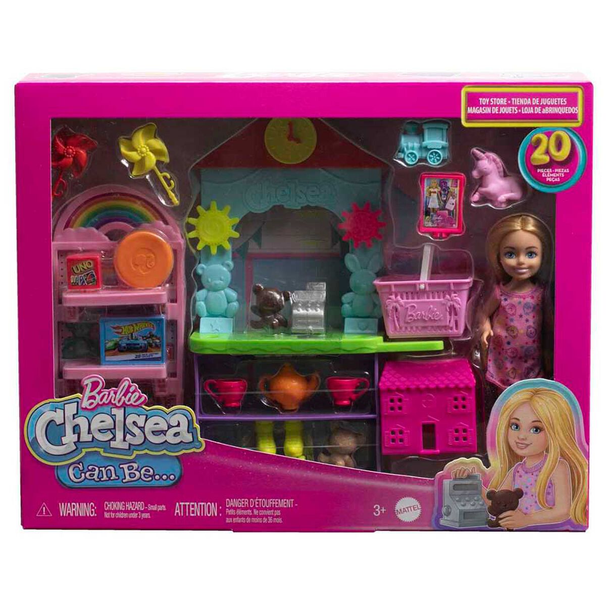 Set de Juego Chelsea Tienda de Juguetes Barbie