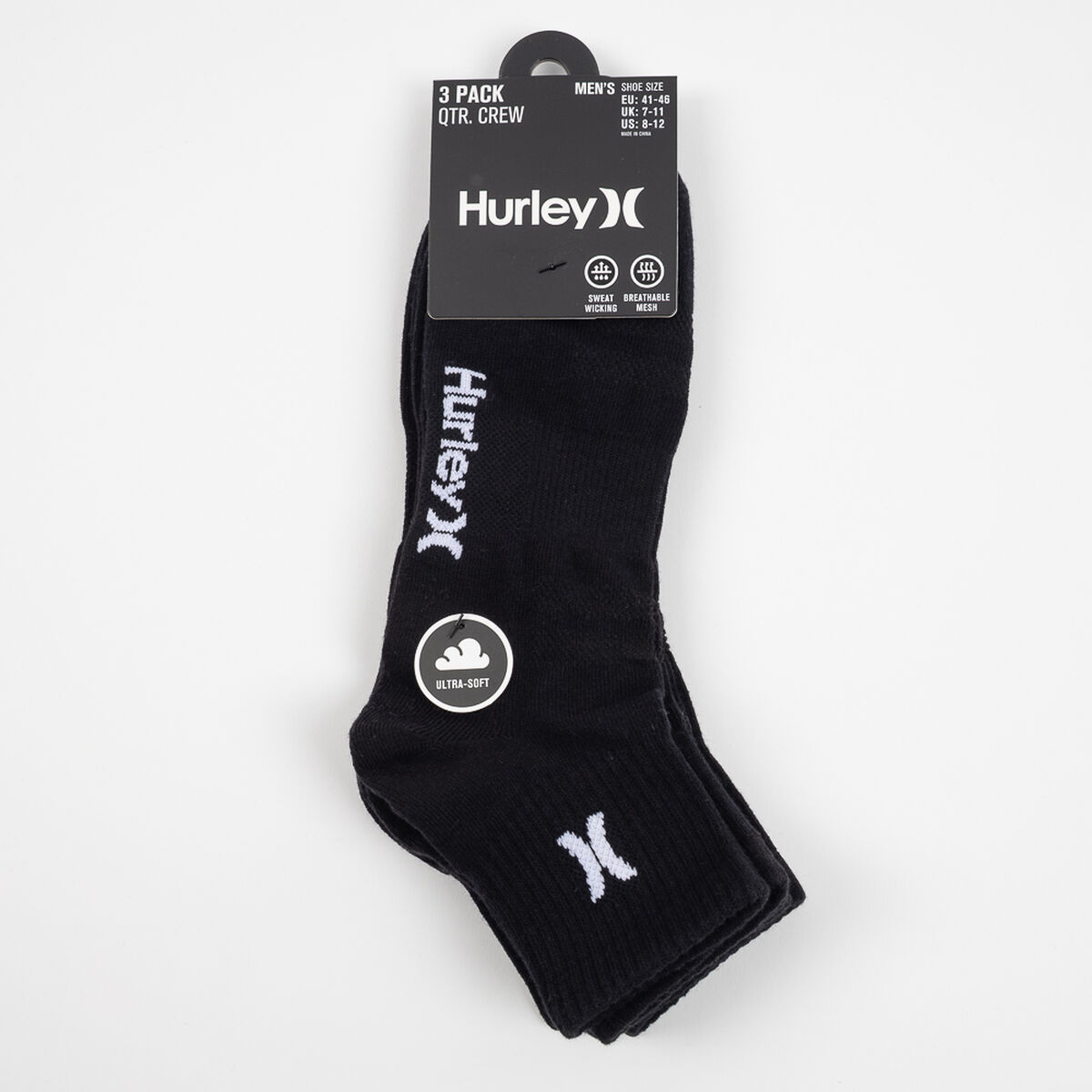 Pack 3 Calcetas Deportiva Unisex Hurley