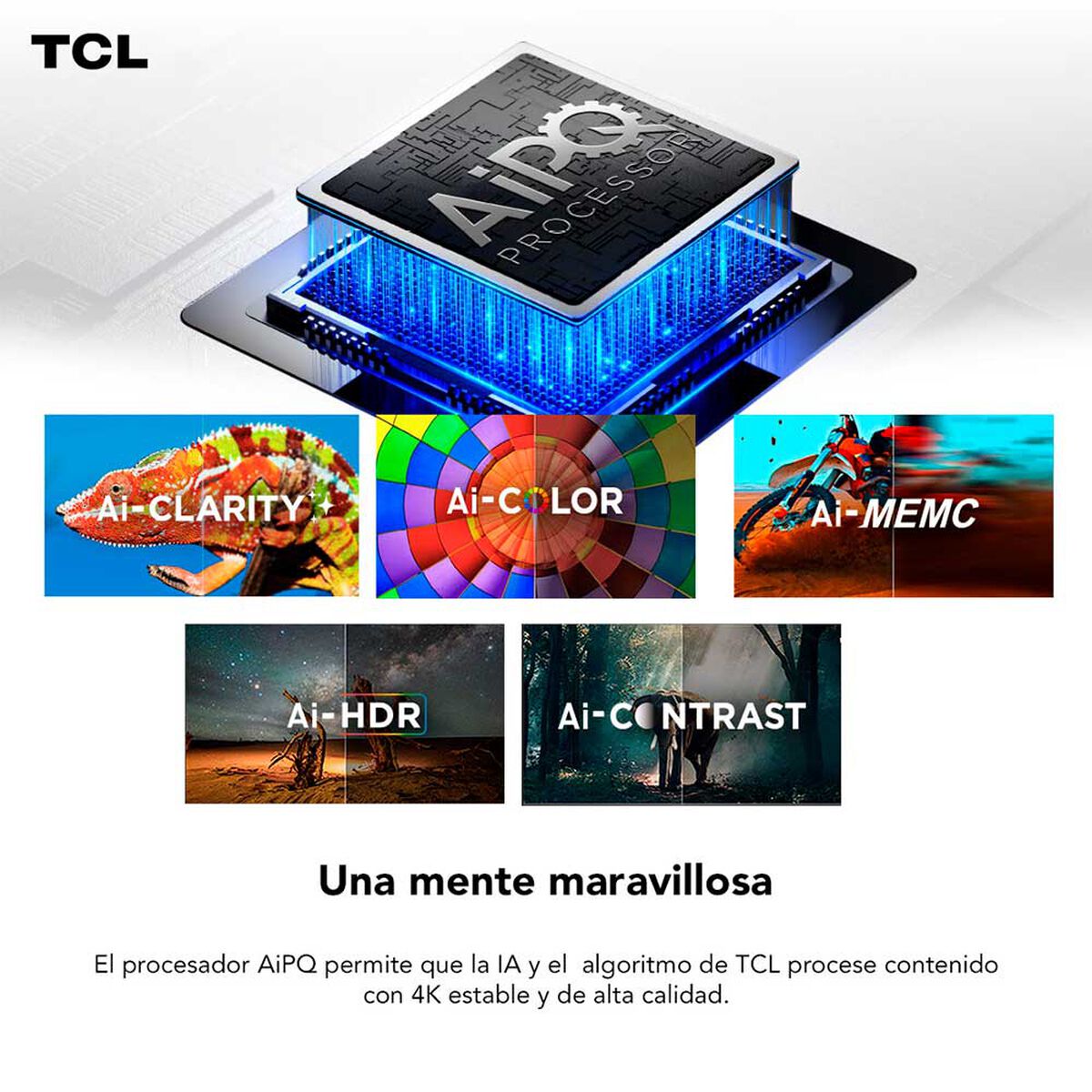 LED 50" TCL P755 Smart TV 4K UHD