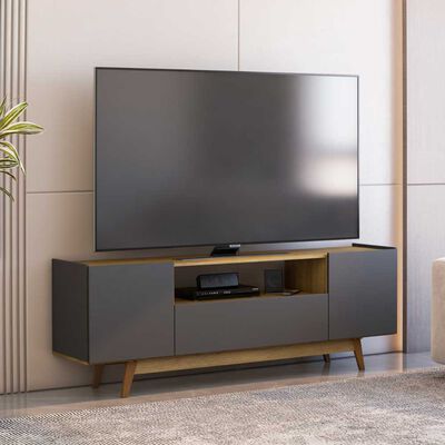 Rack TV Onessta Portobelo hasta 75" Miel Grafito