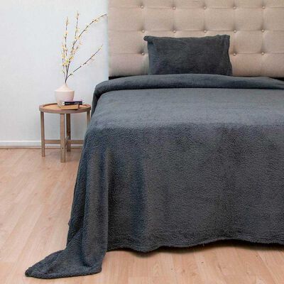 Imagen 2 del producto Juego de Sábanas Chiporro Doral 1,5 Plazas Senses Gris Oscuro