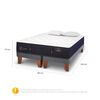 Cama Europea CIC Base Dividida King Premium + 2 Almohadas