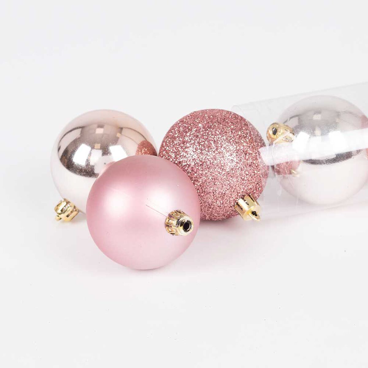 Adorno Navidad Esfera Casanova Rosado 6 cm