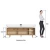 Rack TV Amuv Bold Hasta 70" Café