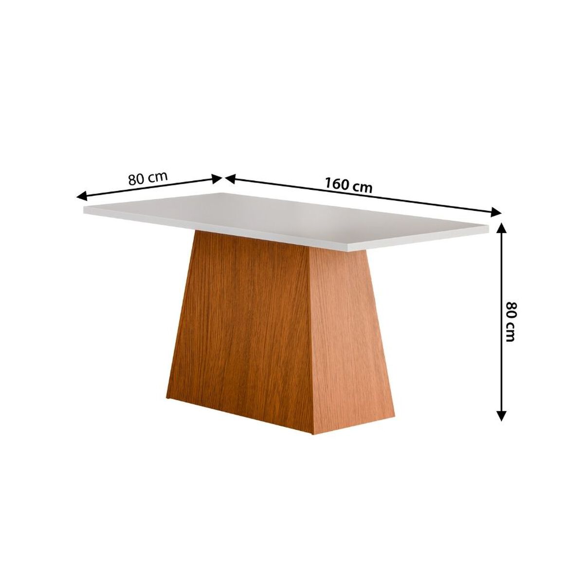 Juego de Comedor Exit Trento 6 Sillas Blanco