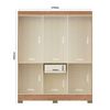 Clóset Vekkahome Roma 6 Puertas 1 Cajón Beige