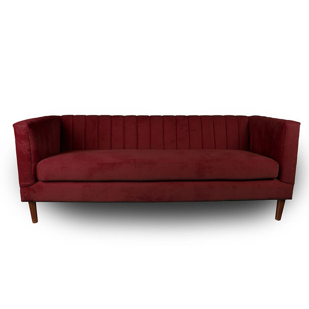 Sofá Tela Velvet Latam Home Sorrento 3 Cuerpos