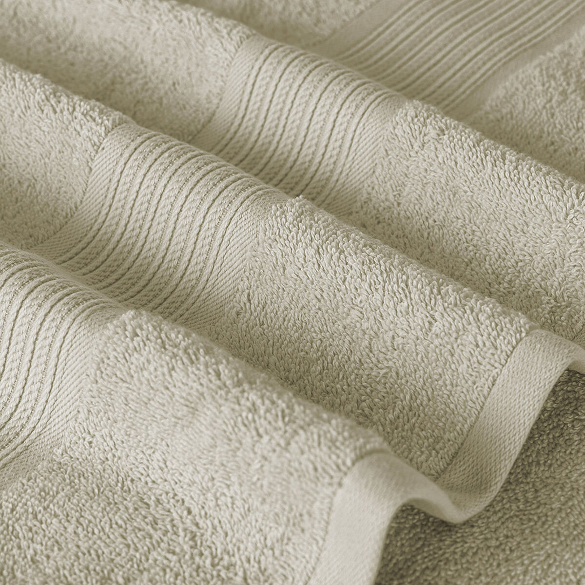 Set 6 Toallas de Ba&ntilde;o Cannon Liso Mano-Ba&ntilde;o-Visita Beige