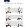 Triciclo De Paseo 360° y Balance 6 en 1 Plegable Blanco