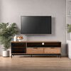 Rack TV Vekkahome Pilar Hasta 60" Café