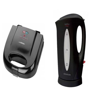 Combo Hervidor & Tostador Sindelen HA-2000NG Negro