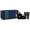 Set de Perfume Ralph Lauren Polo Black EDT 125 ml + Polo Black EDT 40 ml + After Shave 50 ml + Shower Gel 50 ml