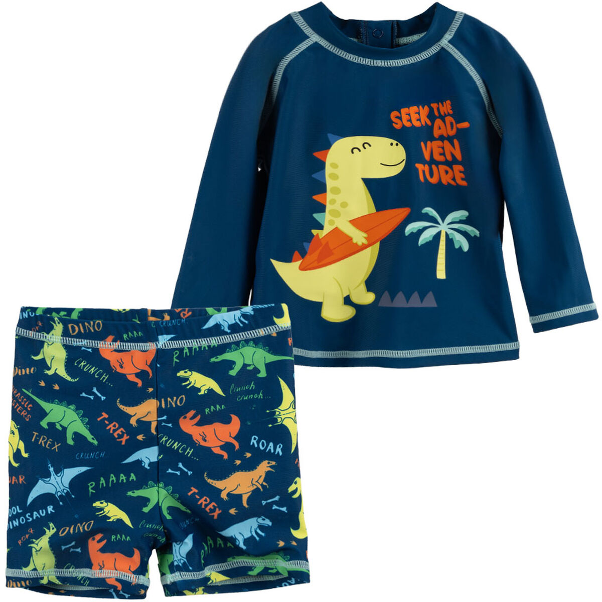 Traje de Ba&ntilde;o Polera+Short UV Chess Baby