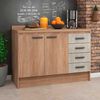 Mueble de Cocina Base Vekkahome Mia Caf&eacute;