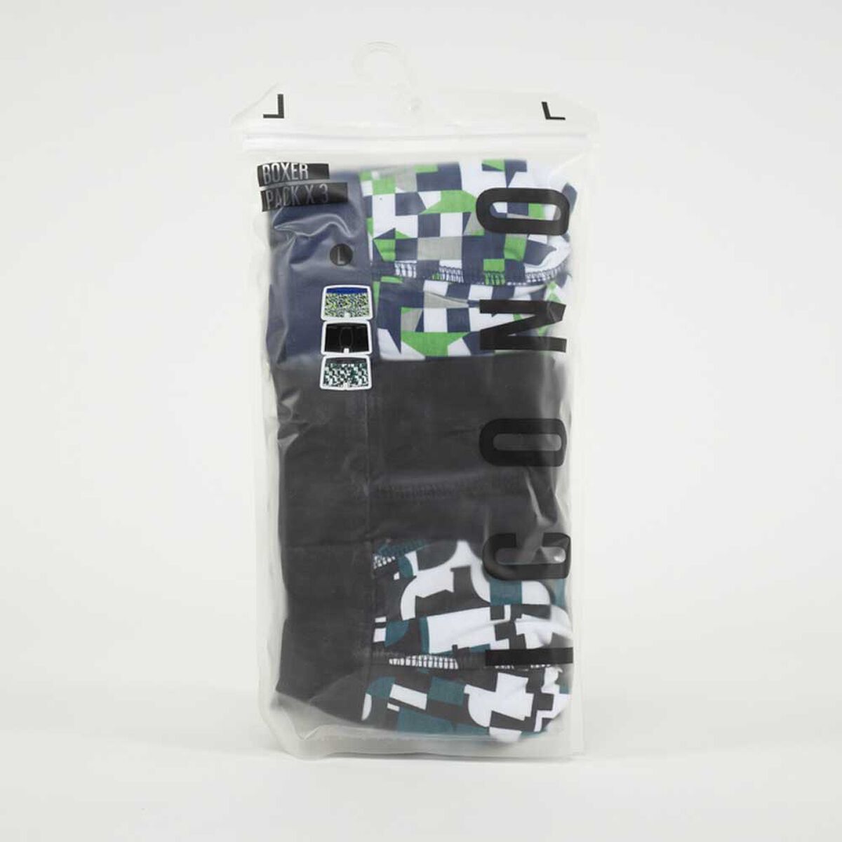 Pack 3 B&oacute;xer Medio Hombre Icono