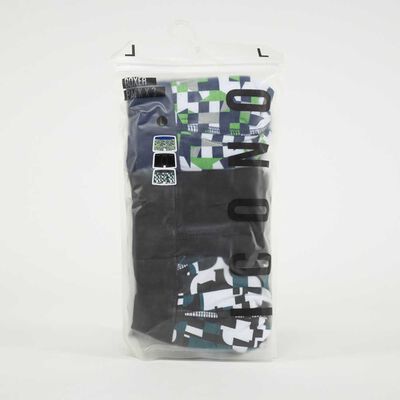 Pack 3 Bóxer Medio Hombre Icono Negro