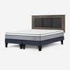 Combo Cama Europea Rosen King Indie BD + Respaldo Rachel