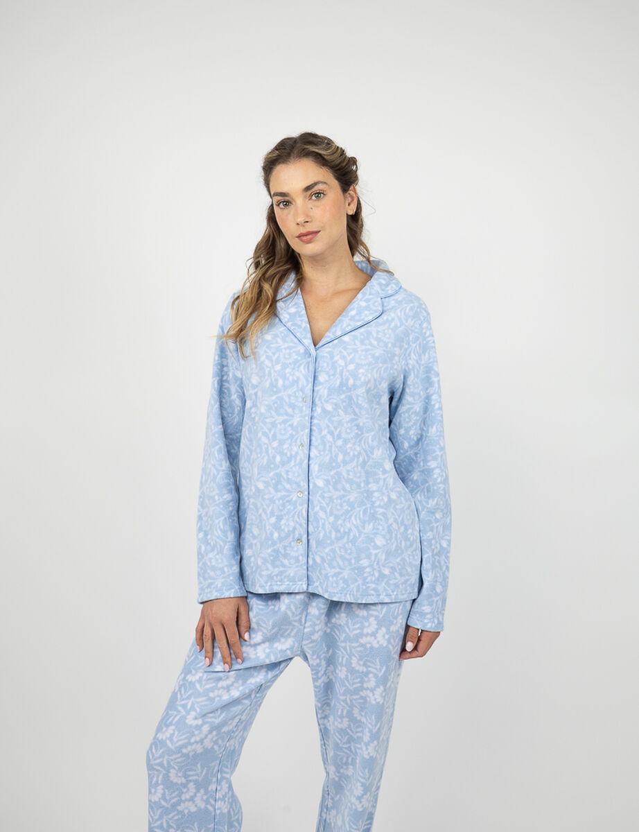 Pijama Polar Mujer Portman Club