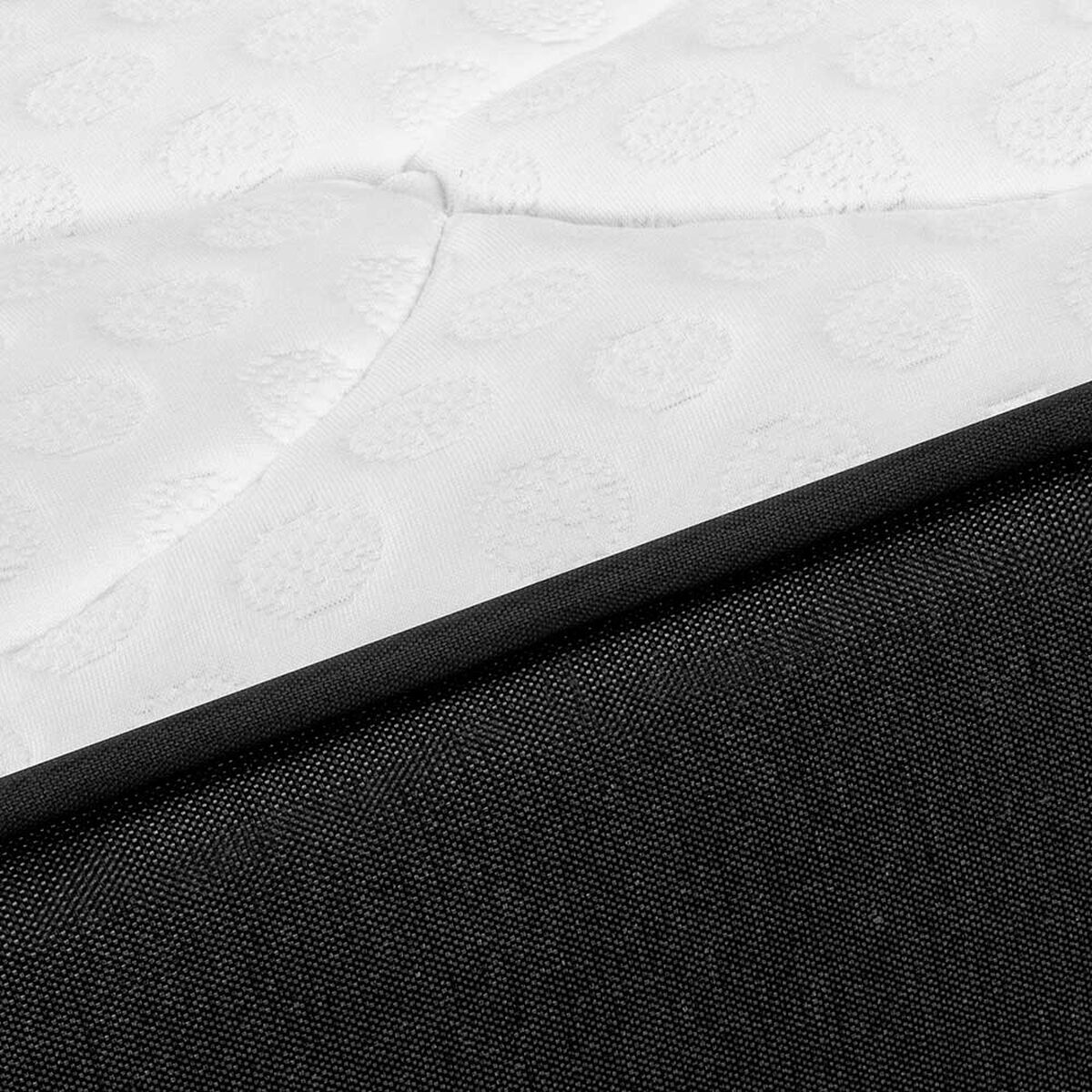 Cama Europea Drimkip 1 Plaza Plus Funcional + Respaldo Rombos