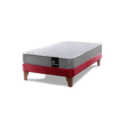 Imagen 2 del producto Cama Europea Latam Home 1,5 Plazas Zen Best Burdeo