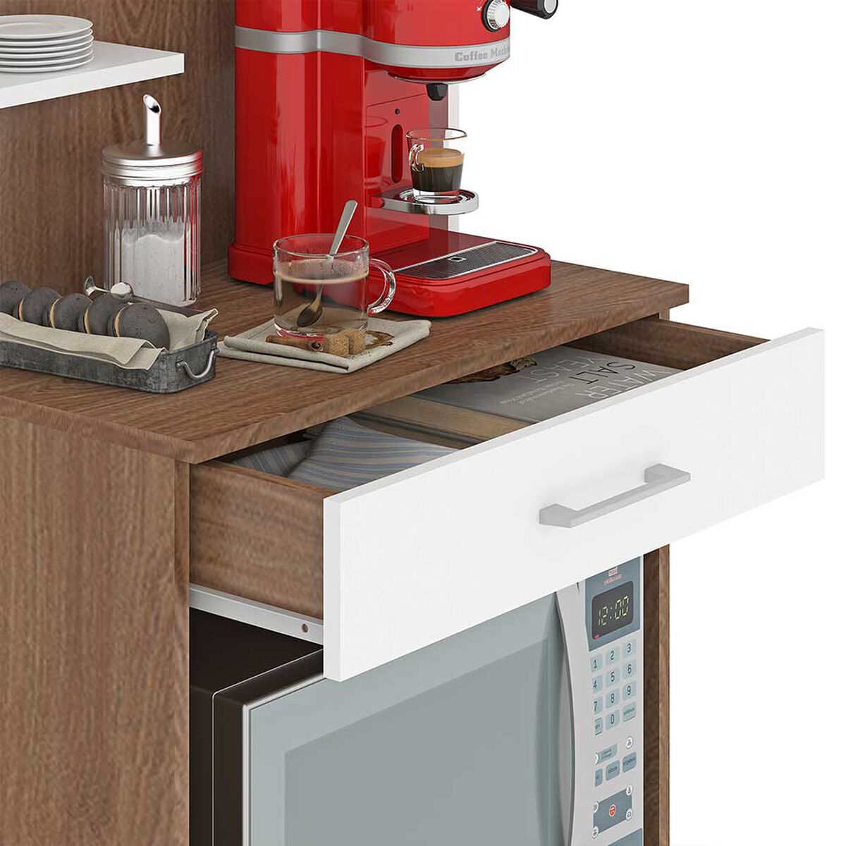 Mueble Cafetero Vekkahome Emi Beige