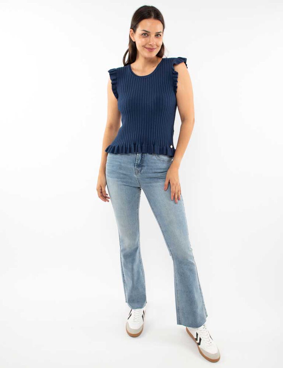 Polera Sin Mangas Mujer Zibel