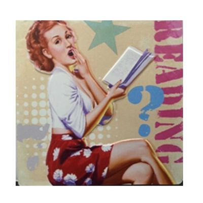 Imagen 1 del producto Cuadro Placa Metal Vgo para Colgar 30 x 30 cm Mod2