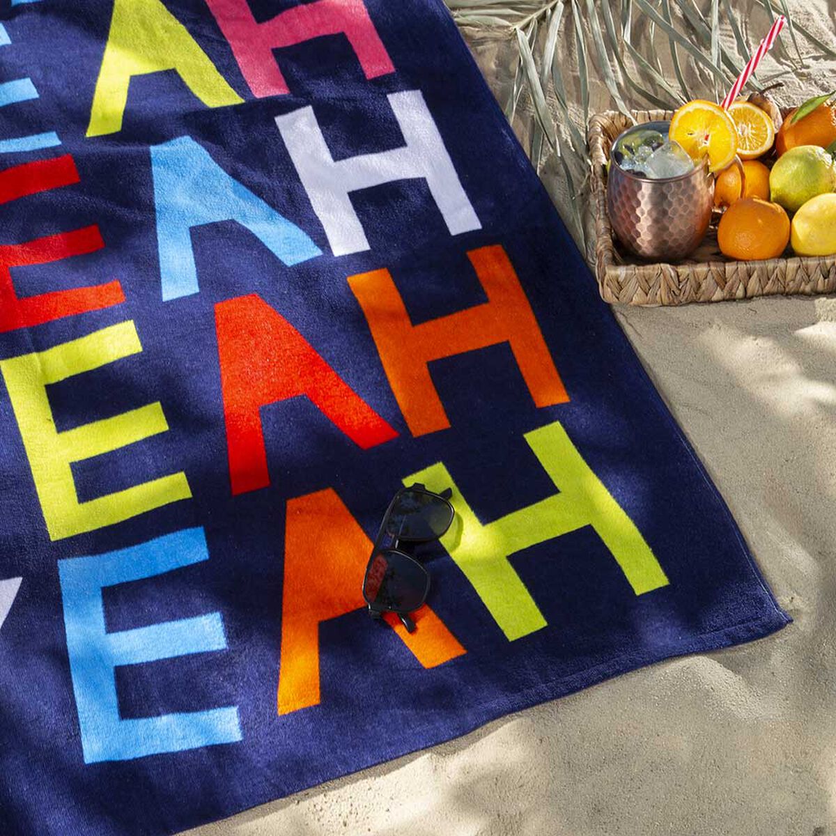 Toalla de Playa Velour Casanova Gap 75 x 150 cm