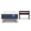 Combo Cama Europea CIC 1 Plaza Excellence + Escritorio Basic Chocolate