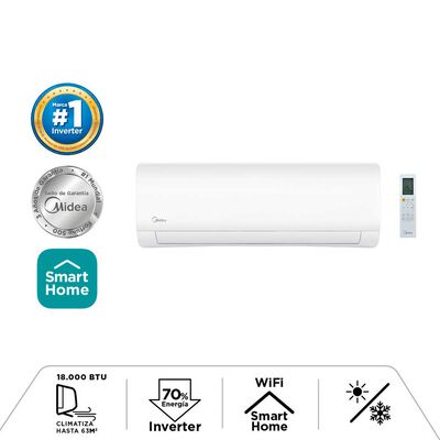 Aire Acondicionado Split Midea Xtremedura18K 18000 BTU