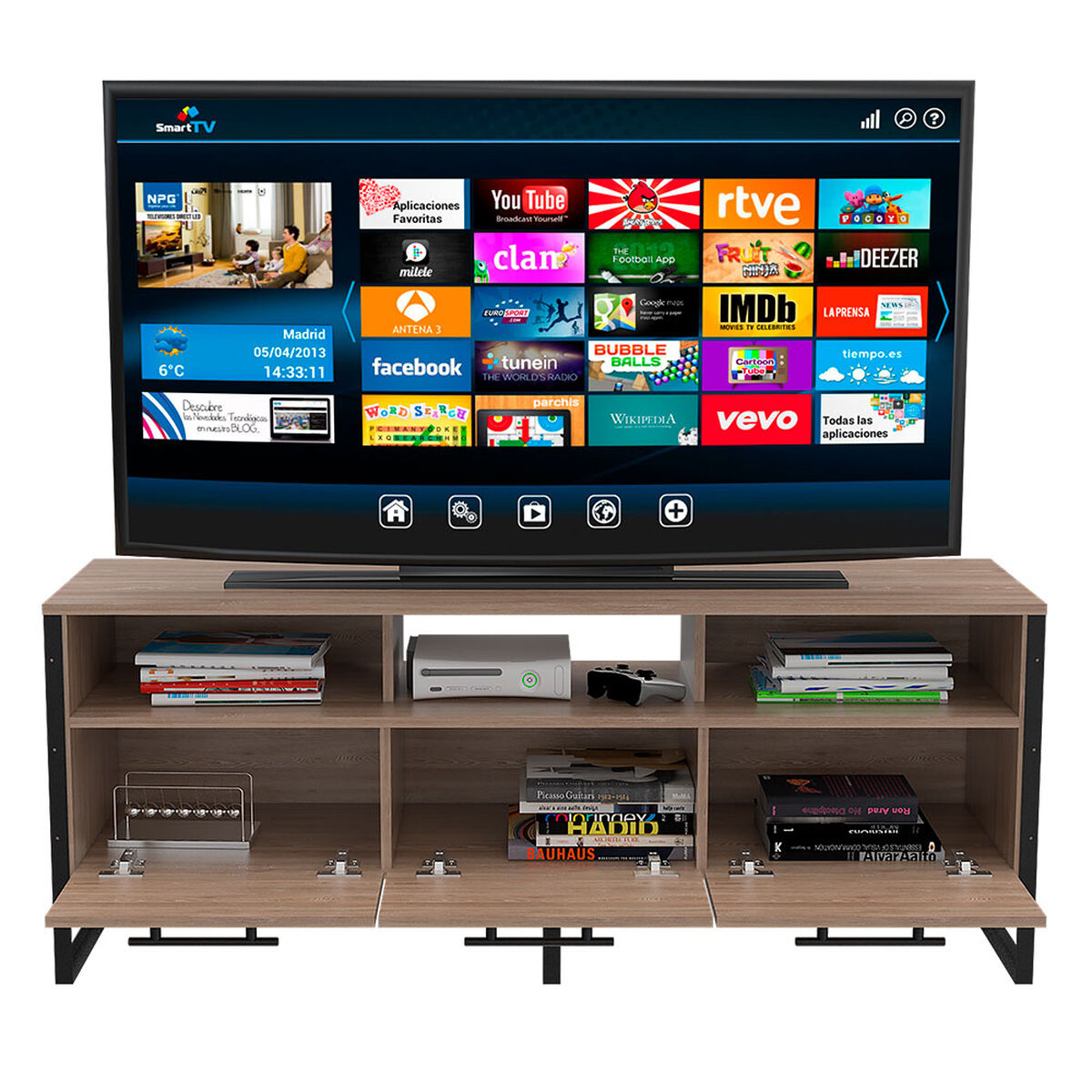 Rack TV Hasta 60'' TuHome Magnum