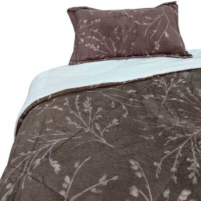 Plumón Coral Estampado Illusions 2 Plazas Colville