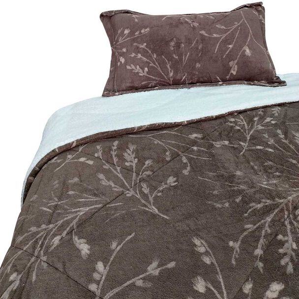 Plumón Coral Estampado Illusions 2 Plazas Colville