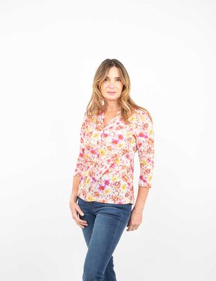 Imagen 1 del producto Polera Manga Larga Mujer Portman Club Amarillo, Azul, Color-1, Rosado