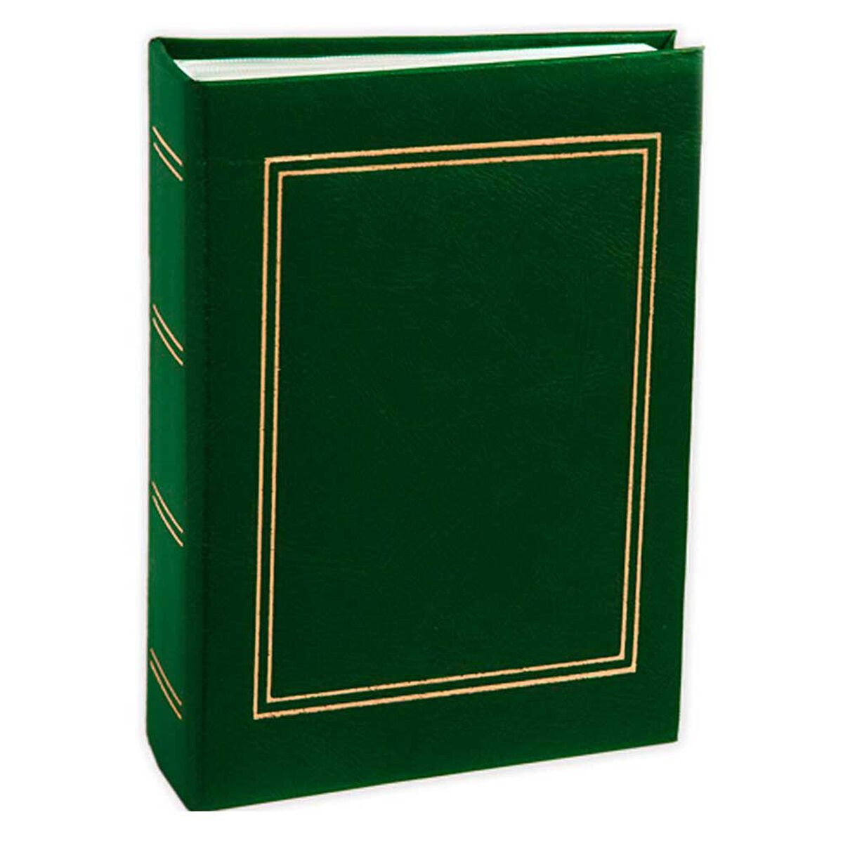 Álbum para Fotos Cartón Vgo Clásico Liso 300 Fotos Verde