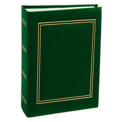 Álbum para Fotos Cartón Vgo Clásico Liso 300 Fotos Verde