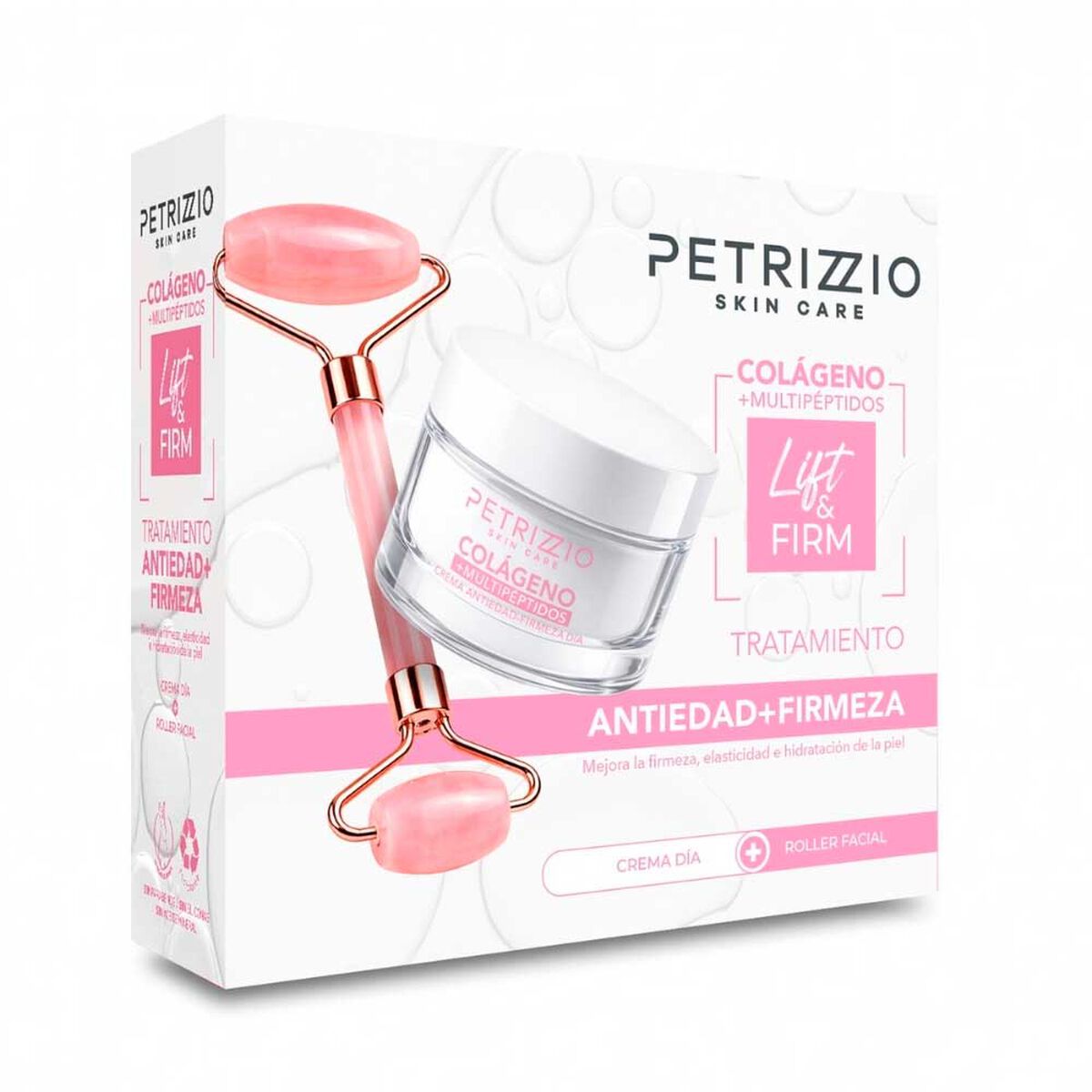 Crema D&iacute;a Lift & Firm Col&aacute;geno + Roller Facial Petrizzio