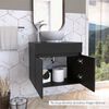 Mueble Lavamanos TuHome Manchester 2 Puertas Wengue