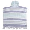 Poncho Turco Infantil Casanova Kids Blue 70 x 140 cm.
