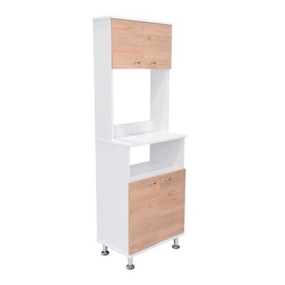 Imagen 1 del producto Mueble para Microondas Tuhome Kitchen 54 4 Puertas Blanco-Rovere